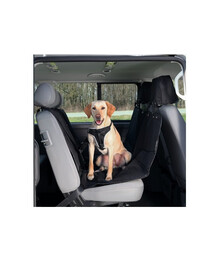 TRIXIE Auto-Schondecke für Hund schwarz 1,45×1,60 m