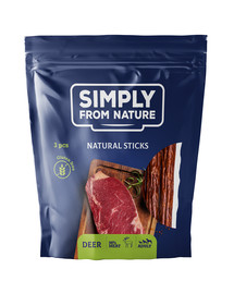 SIMPLY FROM NATURE Nature Sticks with deer Nature Sticks mit Hirsch 3 St
