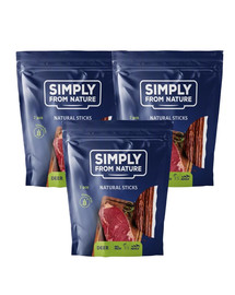 SIMPLY FROM NATURE Nature Sticks with deer Nature Sticks mit Hirsch 3 x 7 St