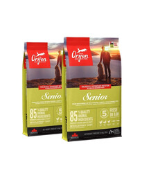ORIJEN Senior Dog 22,8 kg (2 x 11,4 kg)