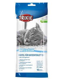 TRIXIE  Simple'n'Clean Beutel für Katzentoiletten 10 St M