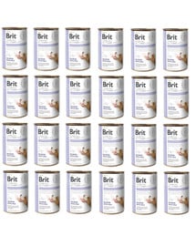 BRIT Veterinary Diet Gastrointestinal Salmon with Pea 24x400 g