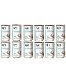 BRIT Veterinary Diet Struvite Turkey&Pea 12x400 g