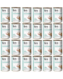 BRIT Veterinary Diet Struvite Turkey&Pea bei Harnwegserkrankungen für Hunde 24x400g