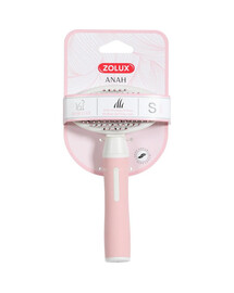 ZOLUX ANAH Weiche Bürste mit einziehbaren Nadeln S für Katzen