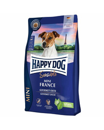 HAPPY DOG Sensible Mini France 4kg mit Ente
