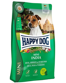 HAPPY DOG Sensible Mini India 4kg Erbsen, Reis und Kurkuma