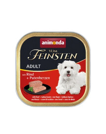 ANIMONDA Vom Feinsten Classic Rind & Putenherzen 150g