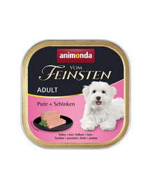 ANIMONDA Vom Feinsten Adult Turkey&Ham 22x150 g