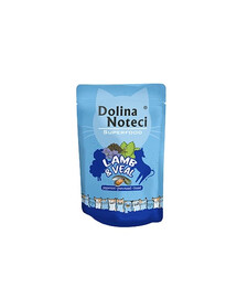 DOLINA NOTECI Superfood Lamm- und Kalbfleisch 85g Nassfutter für Katzen