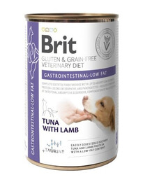 BRIT Grain Free Veterinary Diets Gastrointestinal Low Fat 400 g
