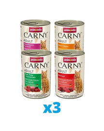 ANIMONDA Carny Adult Mixpaket 12 x 400 g