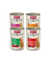 ANIMONDA Carny Adult Mixpaket 4 x 400g