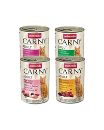 ANIMONDA Carny Adult Mixpaket 4 x 400g