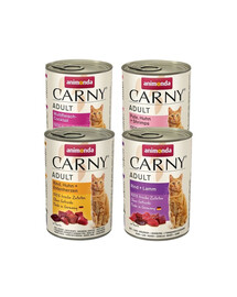 ANIMONDA Carny Adult Mixpaket 4 x 400g