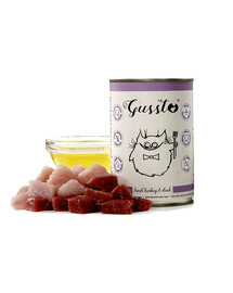 GUSSTO Cat Fresh Turkey & Duck 400 g