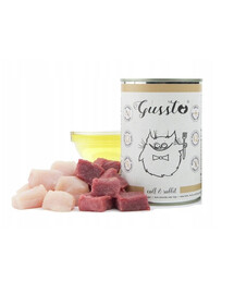 GUSSTO Cat Fresh Calf & Rabbit 400 g