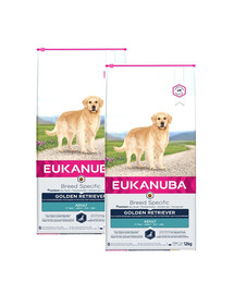 EUKANUBA Adult Breeds Specific Golden Retriever Chicken 24 kg (2 x 12 kg)