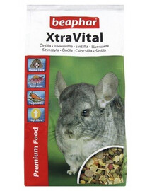 BEAPHAR XtraVital Chinchilla Chinchillafutter 1 kg