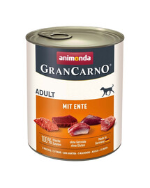 ANIMONDA GranCarno Adult with Duck 800 g mit Ente für adulte Hunde