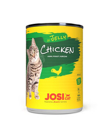 JOSERA JosiCat Huhn in Gelee 400g für ausgewachsene Katzen