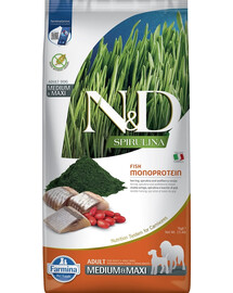 FARMINA N&D Spirulina Adult Medium&Maxi Herring & Wolfberry 7 kg
