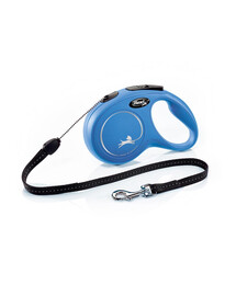 FLEXI New Classic S Seilleine 8 m Blau