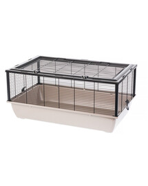INTERZOO Bob Leerer Nagetierkäfig 78 cm mokka