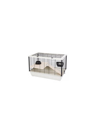 INTERZOO BUNNY 80 DE LUXE Kaninchenkäfig 78 cm warm grau