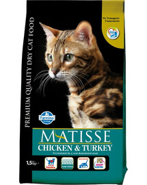 FARMINA MATISSE Huhn & Truthahn Trockenfutter1,5 kg