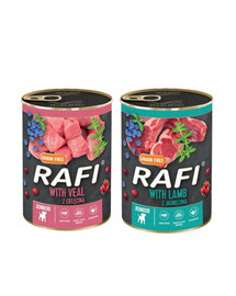 DOLINA NOTECI RAFI Junior mix mit Kalb und Lamm 36x400g