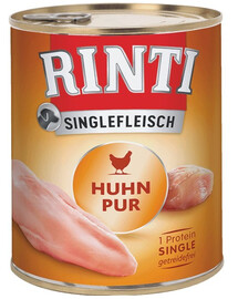 RINTI Singlefleisch Pure Monoprotein Huhn 6x800g