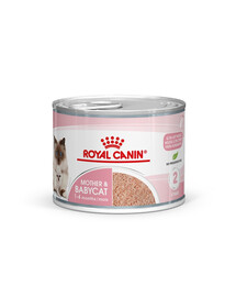 ROYAL CANIN MOTHER & BABYCAT Mousse für tragende Katzen und Kitten 195 g