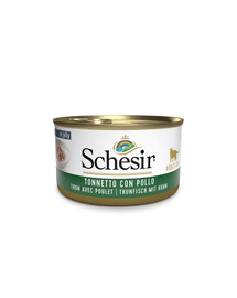 SCHESIR Thunfisch mit Hühnerfilet 85G