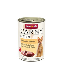 ANIMONDA Carny Kitten Poultry Cocktail 400 g Geflügelcocktail für Kätzchen