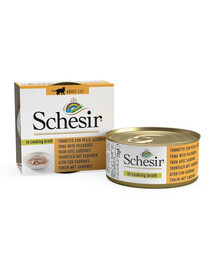 SCHESIR Thunfisch mit Sardinen in Brühe 70g