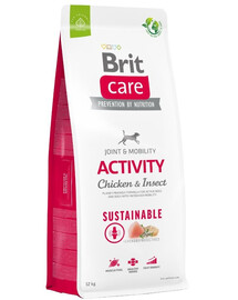 BRIT Care Dog Sustainable Activity Chicken & Insect für Hunde mit Huhn und Insekten 12kg