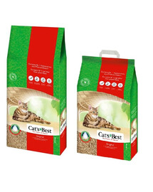 JRS Cat's best eco plus Katzenstreu 40 l + 20 l = 60 l