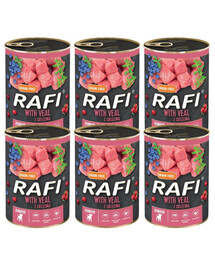 DOLINA NOTECI RAFI Junior Veal Kalb, Kranichbeere und Blaubeere 6x400 g