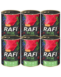 DOLINA NOTECI RAFI Game Wild Nassfutter 6x800 g