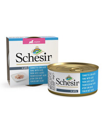 SCHESIR Thunfisch mit Aloe Vera für Welpen 150g