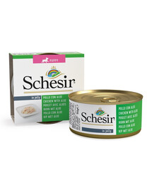 SCHESIR Huhn mit Aloe Vera für Welpen 150g