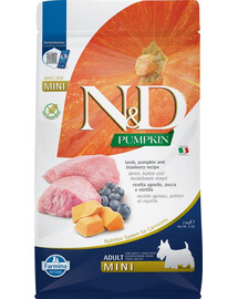 FARMINA N&D Pumpkin Lamb & Blueberry Adult Mini 2,5 kg