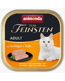 ANIMONDA Vom Feinsten Adult MIT GEFLÜGEL + KALB 100 g