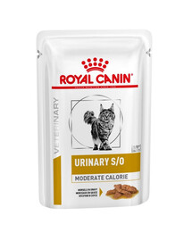 ROYAL CANIN Veterinary Diet Feline Urinary S/O Moderate Calorie 48x85 g
