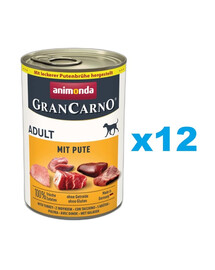 ANIMONDA GranCarno Adult Truthahn 12x400g