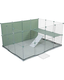 ZOLUX Neolife Neopark Kaninchen- und Meerschweinchengehege grün