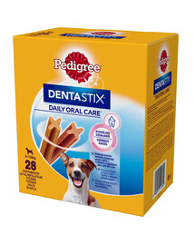 PEDIGREE DentaStix (kleine Rassen) Zahnsnack für Hunde 28 Stk. - 4x 110g