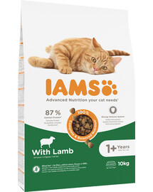 IAMS for Vitality mit Lammfleisch für adulte Katzen 10kg