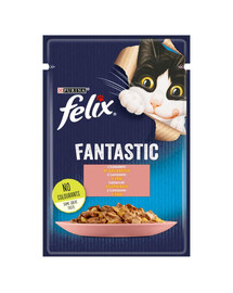 FELIX So gut wie es aussieht mit Lachs in gelee 85g